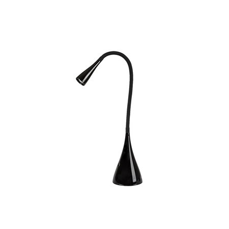 Lampa Stołowa Biurkowa Nocna 4W 250lm 3000K Ściemnialna Czarny Nowoczesny Jeff2 Rabalux