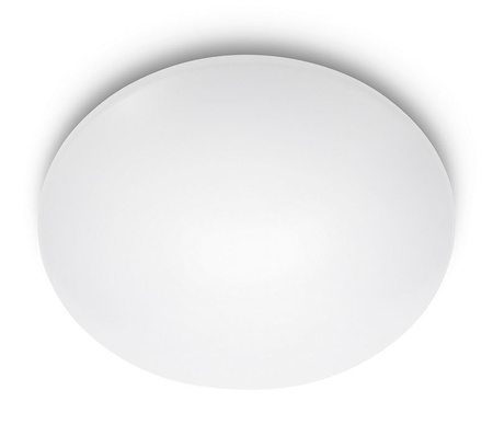 Plafon LED Lampa Sufitowa Natynkowa SUEDE 12W 4000K 28cm Biały Okrągły PHILIPS