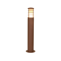 Lampa Ogrodowa Oprawa Zewnętrzna Stojąca Słupek E27 Brązowa Wodoodporna IP44 HORN 4906 Nowodvorski