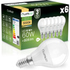 6x Żarówka LED E14 Kulka P45 8W = 60W 806lm 3000K Ciepła 180° LUMILED