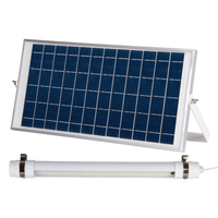 Naświetlacz JIMMY LED 580lm 6000K IP65 40W Świetlówka Solarny Biały z Czujnikiem Zmierzchu Eko-Light