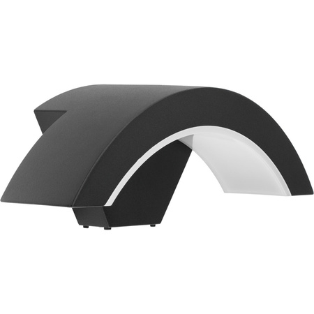 Lampa Ogrodowa Kinkiet Elewacyjny 12W 4000K ORION CZARNA IP54