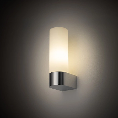 Kinkiet Ścienny Lampa Natynkowa G9 Chrom Wodoodporna Łazienkowa IP44 Nowoczesna NATALIE 10723 Nowodvorski