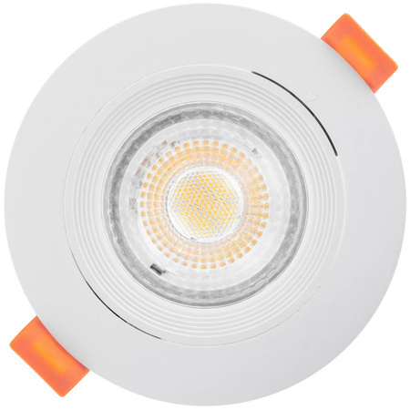 Oprawa Halogenowa Podtynkowa Ruchoma Okrągła Biała GU10 MR16 VENTUS Lumiled