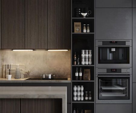 Lampka Podszafkowa LED Listwa Meblowa z Czujnikiem Ruchu 6W 380lm CCT Ściemnialna Czarny 35cm Linear Turn Ledvance