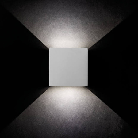 Oprawa Lampa Elewacyjna LED REKA Biała GÓRA I DÓŁ 7W 510lm 4000K Neutralna IP54 Kanlux