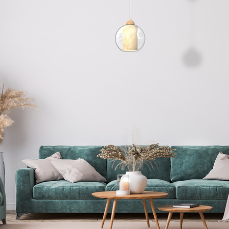 Lampa Wisząca Sufitowa TELA 1xE27 fi20 Milagro