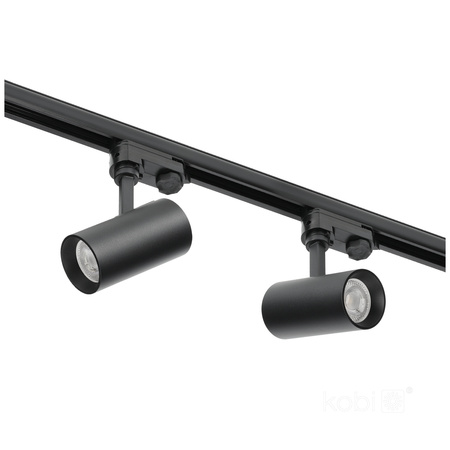 Reflektor Szynowy 3- Obwodowy GU10 Czarny Nextrack Kobi