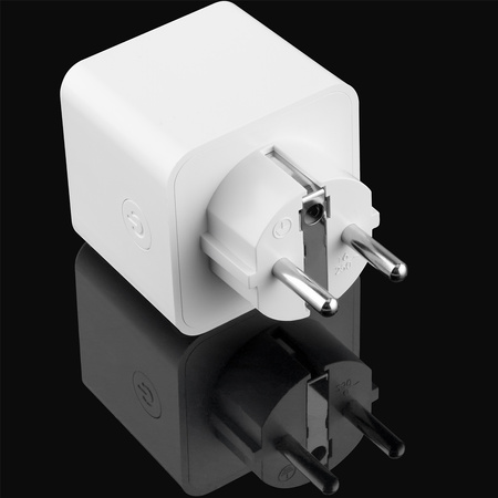 2x Inteligentne Gniazdko WiFi Watomierz Programator Timer TUYA SMART NIVO LUMILED