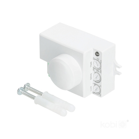 CZUJNIK RUCHU I ZMIERZCHU MIKROFALOWY LX701 360ST KOBI