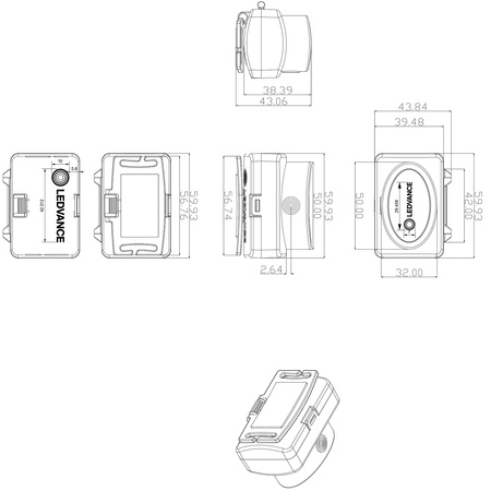 Latarka Czołowa LED COB Lekka Na Baterie 3xAAA 100lm 6500K LEDVANCE