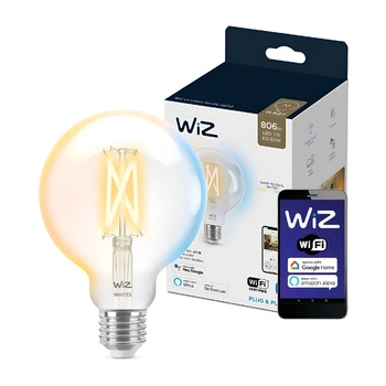 Żarówka LED E27 G95 7W = 60W 2700-6500K FILAMENT SMART WiFi WiZ