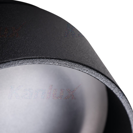 Oprawa sufitowa halogenowa GOVIK MR16 GU10 czarna IP20 Kanlux