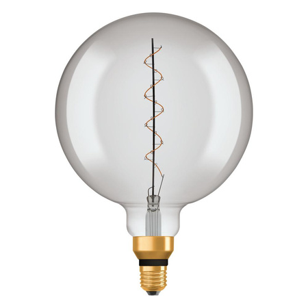 Żarówka LED Dekoracyjna G200 Kula E27 4.8W = 16W 150lm 1800K Ciepła 320° Dymiona Filament Ściemnialna Vintage 1906 Osram