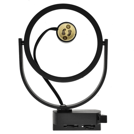 Lampa Oprawa Szynowa 1-fazowa Lugar Track Czarna 1xAR111 GU10 Milagro