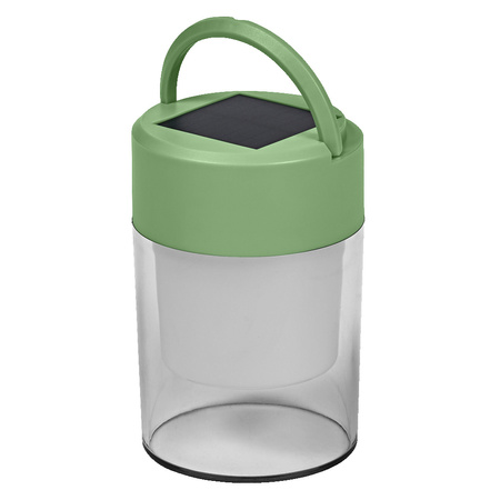 Lampa Solarna LED Ogrodowa Stojąca Latarenka 0.42W 20lm 3000K Ciepła Ściemnialna Zielony IP44 Endura Osram