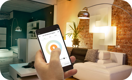 Plafon LED Lampa Sufitowa Natynkowa 36W CCT SPECTRUM SMART TUYA WiFi 49cm