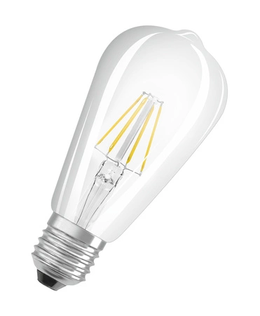 Żarówka LED ST64 Edison E27 5.8W = 60W 806lm 4000K Neutralna CRI90 300° Filament Ściemnialna SUPERSTAR PLUS CLASSIC Osram
