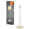 Lampa Stojąca Krótka Oprawa Podłogowa Dekoracyjna Vintage 1xE27 Beżowa Stick LEDVANCE