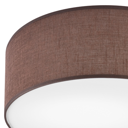 Plafon LED Lampa Sufitowa VIVIAN E27 Brązowa LM-1.207 Lamkur