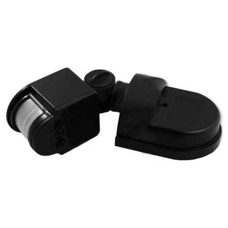 Czujnik Ruchu Zewnętrzny PIR IP44 Czarny