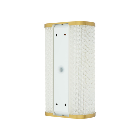 Kinkiet Ścienny Lampa Natynkowa LED 15W 1000lm 4000K Neutralna Złota Wodoodporna Łazienkowa IP44 Nowoczesna PALMAS LED 10730 Nowodvorski