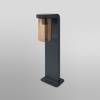 Lampa Ogrodowa Zewnętrzna Stojąca Słupek E27 50cm IP44 Szary Endura Ledvance
