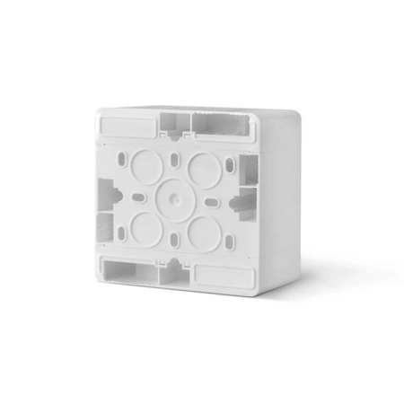 Puszka Montażowa Elektryczna Natynkowa Biała BINERA VIDEX