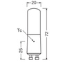 Żarówka LED T20 Tubularna GU10 6.5W = 60W 806lm 2700K Ciepła 320° Ściemnialna SPECIAL Osram