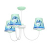 Lampa Sufitowa Żyrandol DELFINKA FINKA MiniMini 3xE14 Milagro