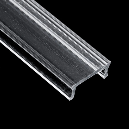 Klosz Przesłona do Profilu Natynkowego KM35 Przezroczysta 1m