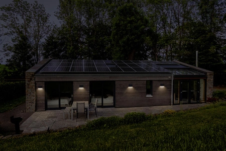 Kinkiet Ogrodowy Lampa Elewacyjna Zewnętrzna LED 7W 330lm 3000K Ciepła Szary IP65 Endura Osram