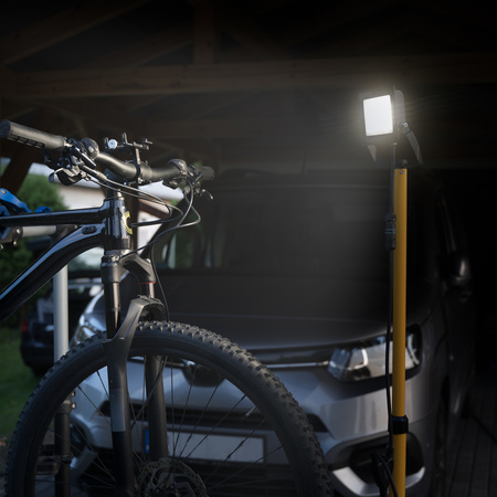 Naświetlacz LED Lampa 1x 100W Robocza Statyw Budowlany 4000K