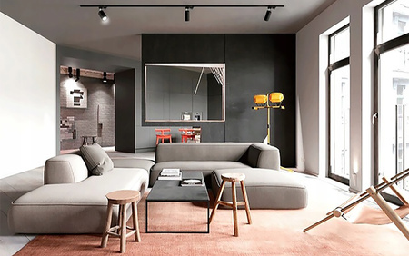 Zestaw Szyna Oświetleniowa Szynoprzewód 1,5m + 3x Reflektor Szynowy GU10 CZARNY Kwadratowy