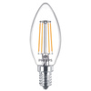 Żarówka LED E14 B35 4,3W = 40W 470lm 2700K Ciepła Filament PHILIPS