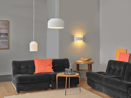 Lampa Sufitowa Wisząca Dekoracyjna E27 Zwis Biały Decor Ledvance