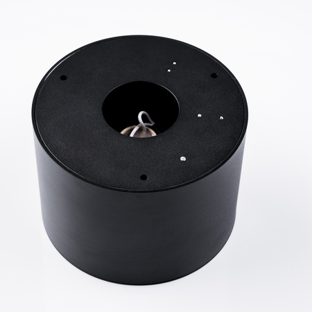 Oprawa Natynkowa HALOGENOWA SPOT TUBA Ruchoma GU10 ES111 Okrągła Czarna 100mm TELES LUMILED