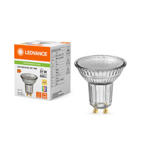 Żarówka LED Reflektor GU10 PAR16 7W = 51W 650lm 3000K Ciepła 120° CRI90 Ściemnialna Ledvance