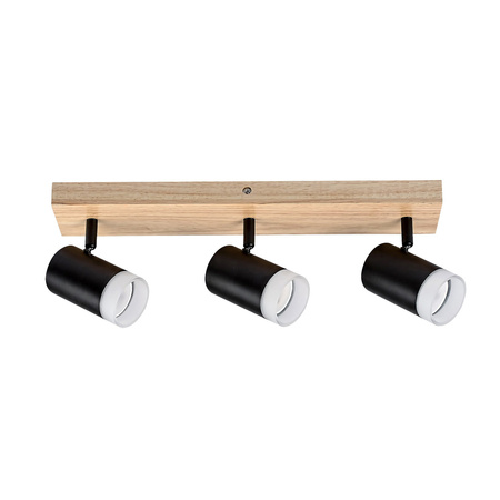 Lampa Sufitowa Oprawa Halogenowa Punktowa Reflektor Spot GU10 Brązowy Skandynawski Toras Rabalux