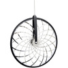 Sufitowa lampa wisząca, LED BICYKL 16W 3000K czarny+chrom