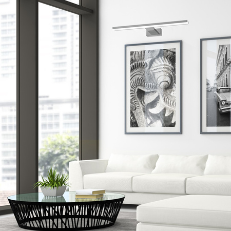 Lampa Ścienna Kinkiet PINTO Chrom 12W LED 50cm Milagro