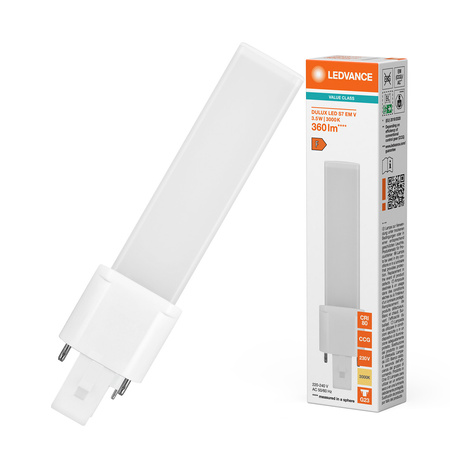 Żarówka LED DULUX G23 3.5W = 7W 360lm 3000K Ciepła Biała LEDVANCE