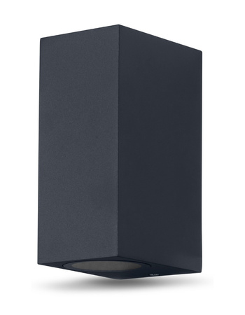 Lampa Ogrodowa Zewnętrzna Kinkiet Elewacyjny LED GU10 IP44 IK04 Czarny Endura Ledvance