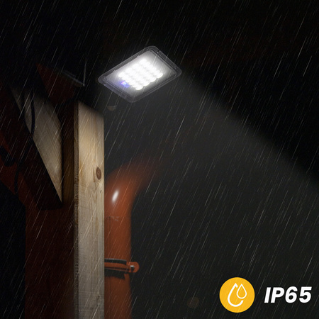 Naświetlacz Solarny LED Halogen 100W Lampa Ogrodowa 4000K IP65 Czujnik Ruchu PIR + Pilot FULGOR LUMILED