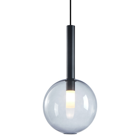 Lampa Wisząca Sufitowa NIKO Czarna 1xG9 fi 200 Milagro