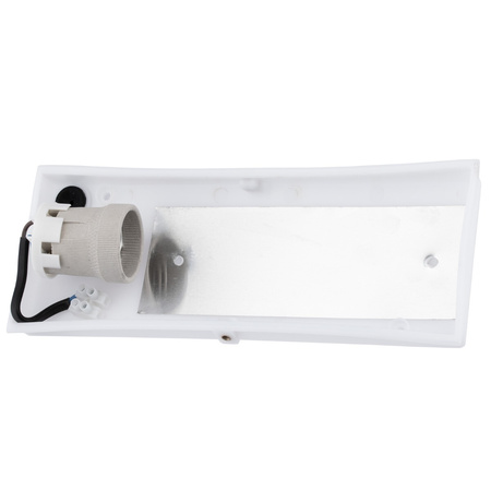 Kinkiet Ogrodowy Elewacyjny Lampa Zewnętrzna E27 INOX IP44 DORIS