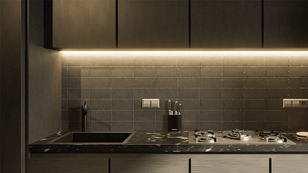 Taśma LED Pasek 12V COB 35W 300LED 2835 Neutralna 8mm 5m ECOLIGHT