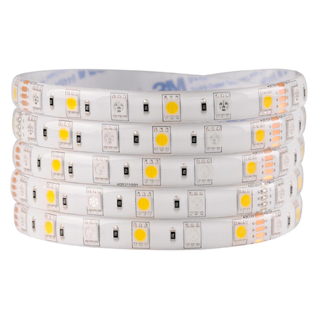 Taśma Pasek LED RGBW 23W 900lm 120° Biała IP65 Ściemnialna 12V Sanico Goldlux