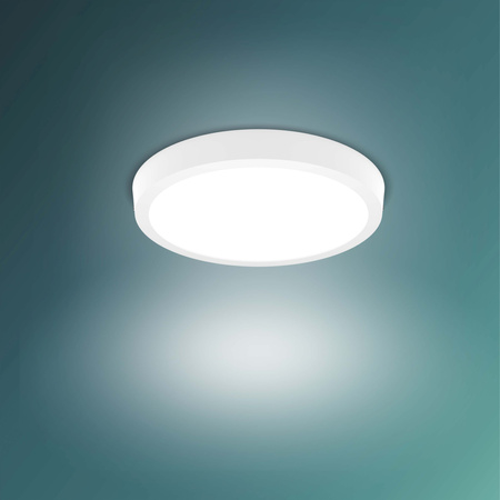Lampa Sufitowa Plafon LED 12W 1200lm 2700K Biała Magneos Philips