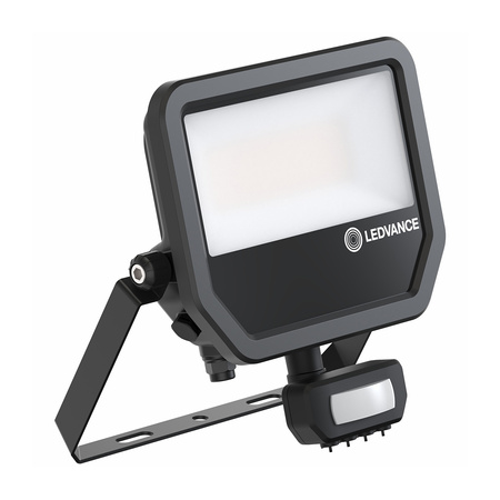 Naświetlacz LED 41W 5500lm 3000K IP65 Czarny Z Czujnikiem Ruchu LEDVANCE Floodlight